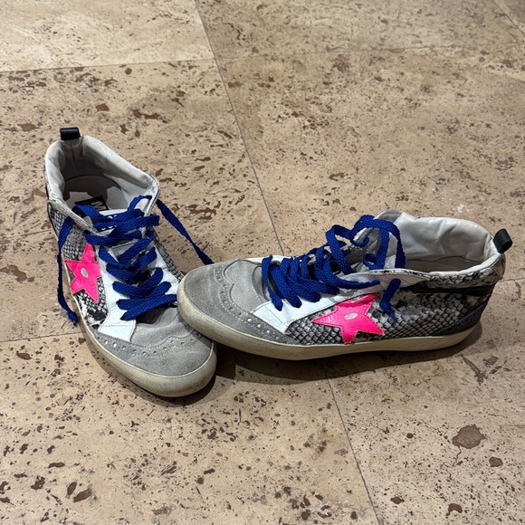 Golden Goose Wmns Mid Star 'Nudee Fuchsia